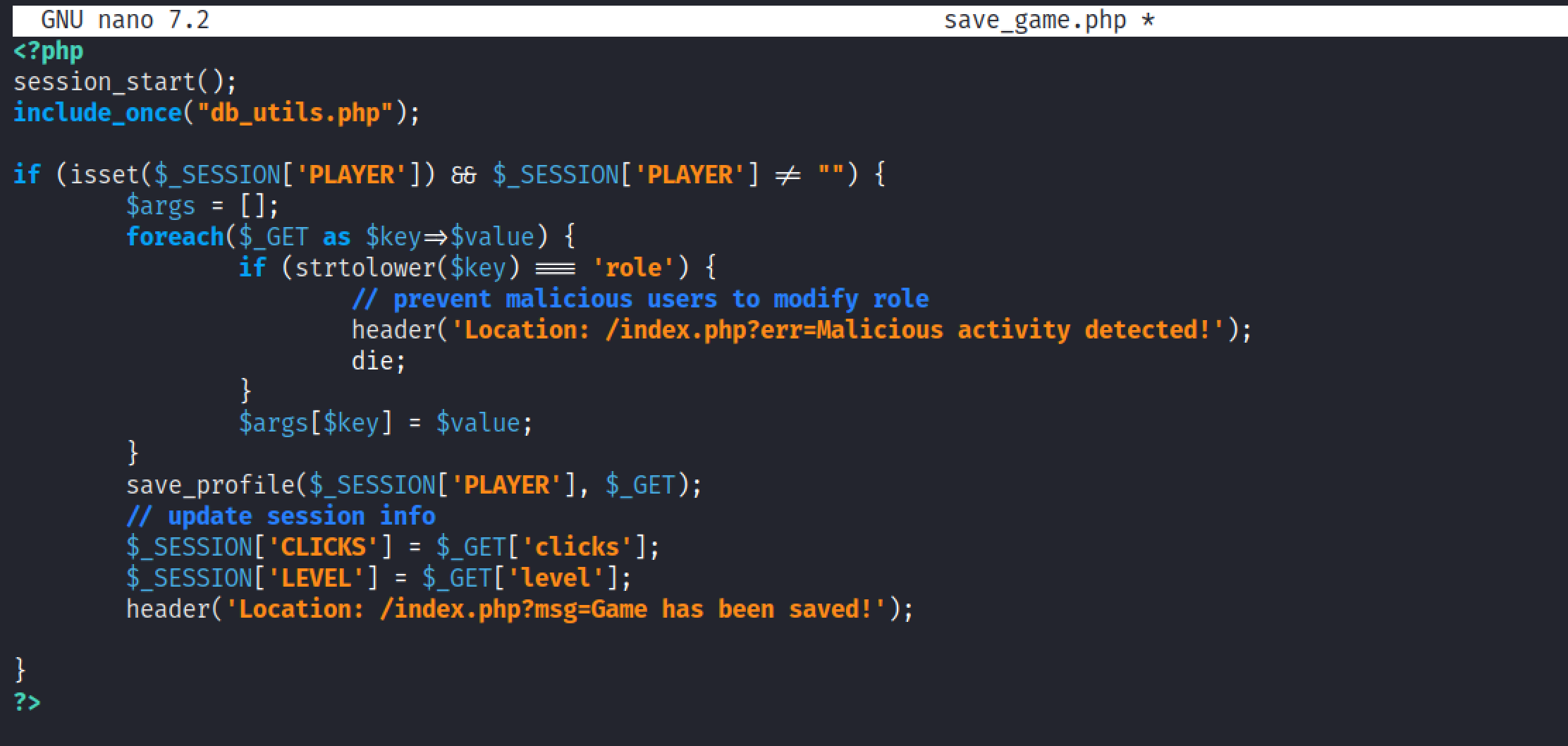 PHP function that checks if the user is admin.