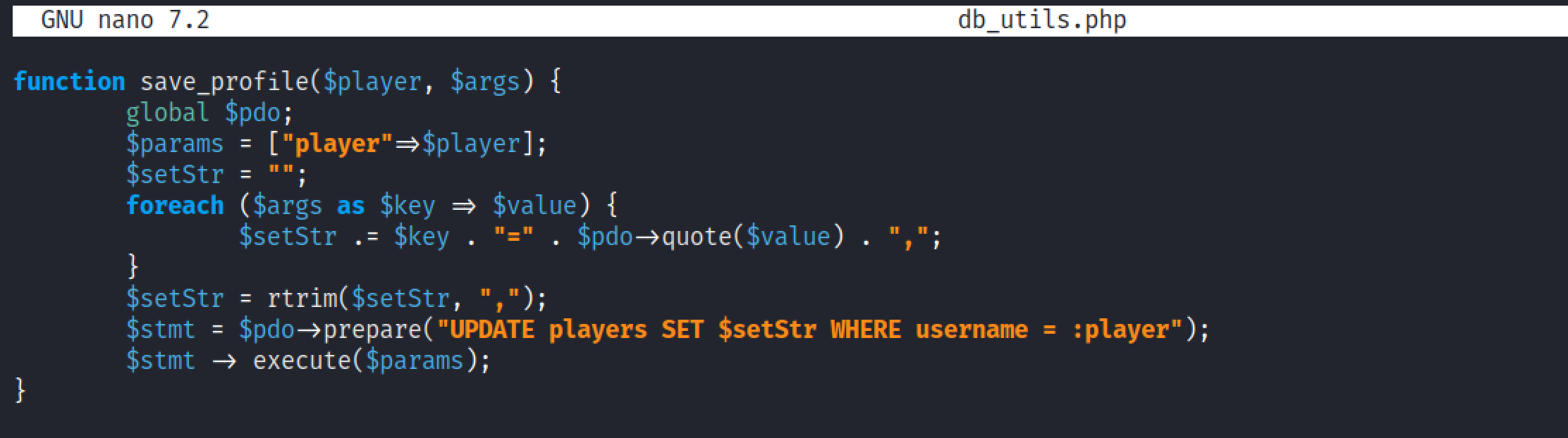PHP function that parses the URL.