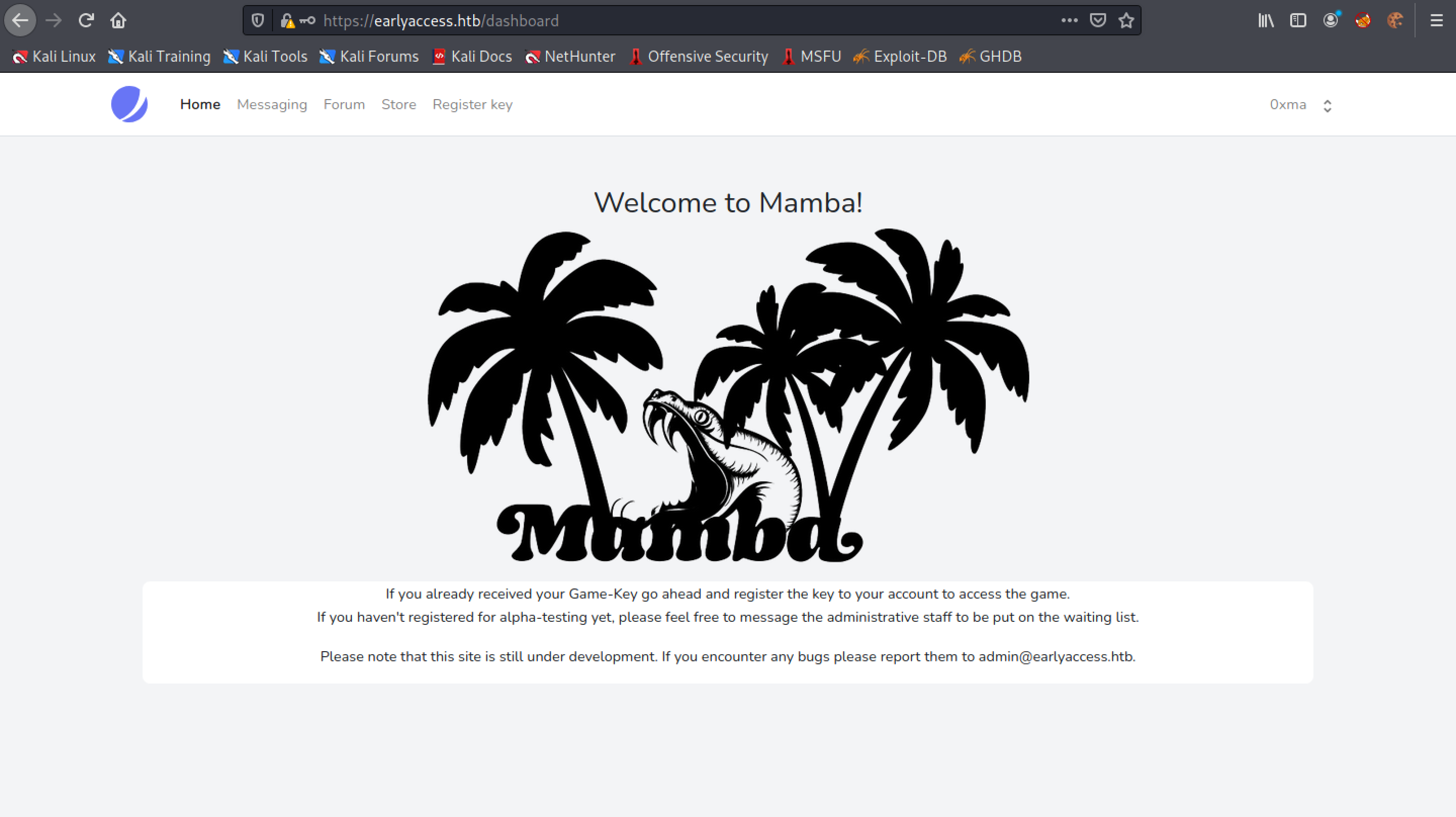 Main Page.