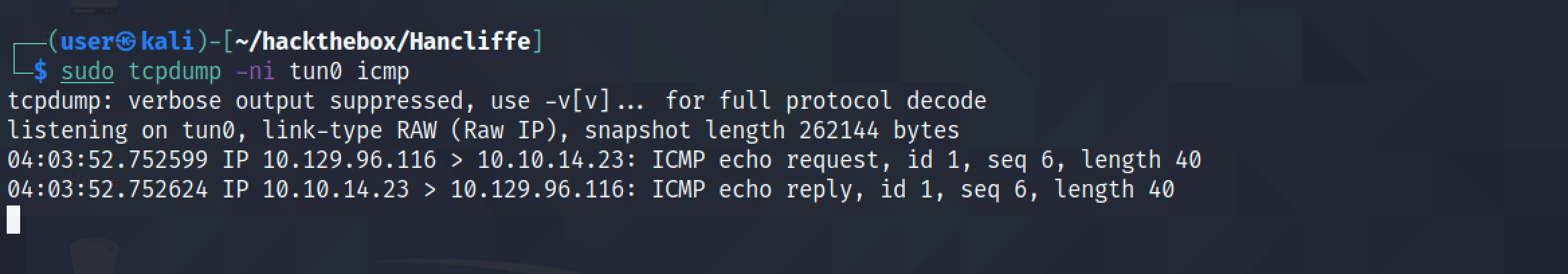 Pinging our local box using SSTI payload.