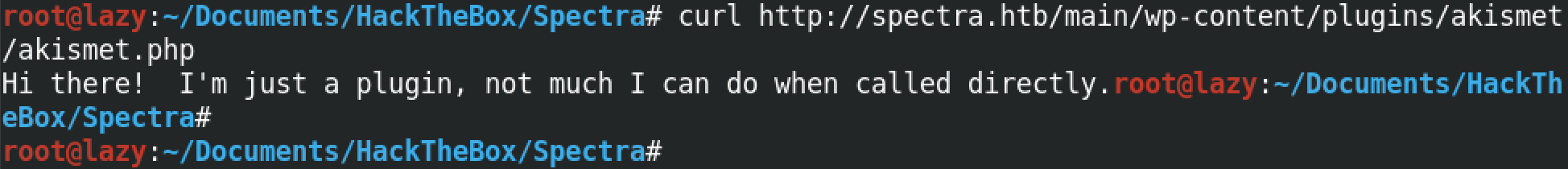 Triggering the plugin with curl.